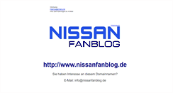 Desktop Screenshot of nissanfanblog.de